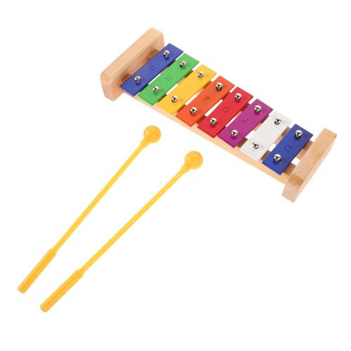 VANZACK Montessori Xylophon Holz Percussion Piano für Junge Mädchen mit Klar Markierten Noten und Skalen für Einfache Musikalische Früherziehung von VANZACK