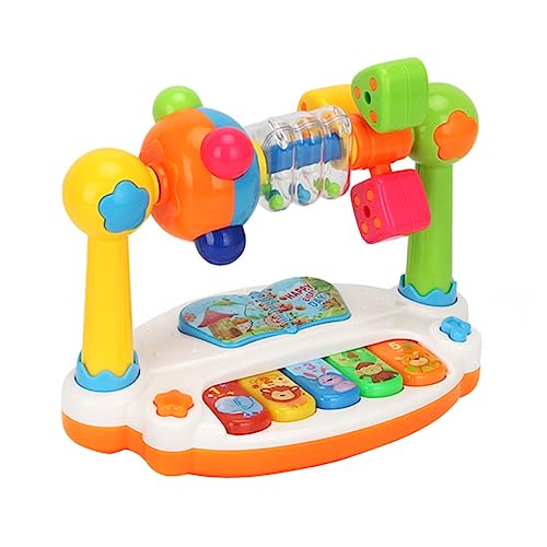 VANZACK Multifunktionales Musikspielzeug für Farbige Leuchtende und Keyboard mit Musik und Lichtern für Kleinkinder Zufällige Farbe Zufällige Farbe von VANZACK