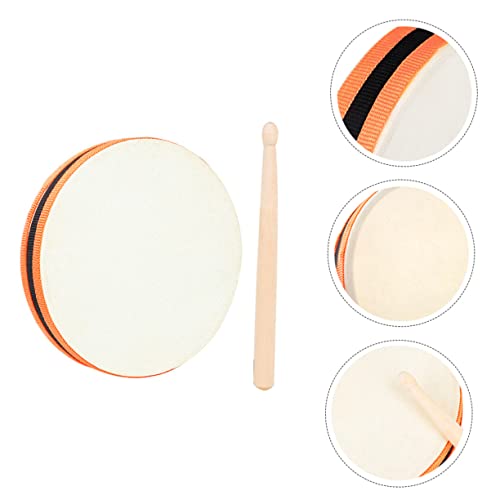 VANZACK Musikalisches Handtrommel für Doppelseitiges Percussion Instrument aus Holz Frühpädagogisches Lernspielzeug Hörvermögen und Motorik Sicher und Komfortabel Gestaltet VANZACK Musikalisches Handtrommel für Doppelseitiges Percussion Instrument aus Holz Frühpädagogisches Lernspielzeug Hörvermögen und Motorik Sicher und Komfortabel Gestaltet von VANZACK