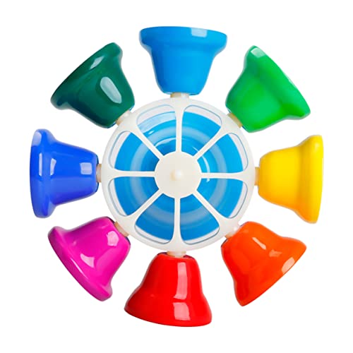 VANZACK Musikhandglocke Rhythmus Handglocke Für Pädagogisches Für Jungen Und Fördert Musikalische Früherziehung Und Motorik von VANZACK