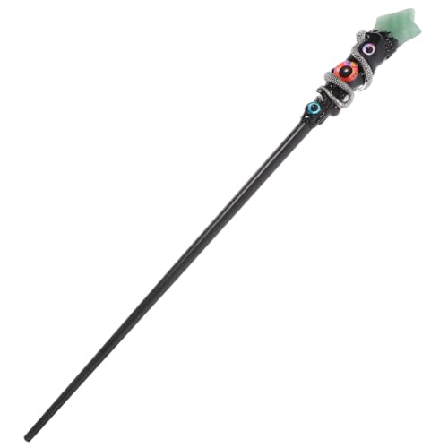 VANZACK Natürlicher Zauberstab Evil Eye mit Stabilem Material Handgefertigtes Cosplay Partyornament für Halloween Kostüm und Dekoration von VANZACK