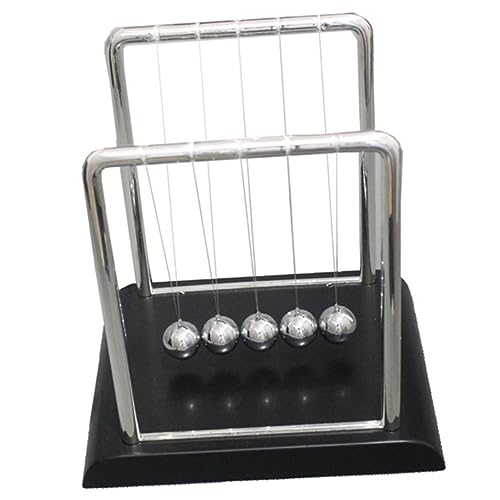 VANZACK Newton Metall Kugel Dekoratives Kinetisches Schreibtischspielzeug Kreatives Wissenschaftsornament für Büro Wohnzimmer Stressabbau Geschenkidee für Erwachsene VANZACK Newton Metall Kugel Dekoratives Kinetisches Schreibtischspielzeug Kreatives Wissenschaftsornament für Büro Wohnzimmer Stressabbau Geschenkidee für Erwachsene von VANZACK