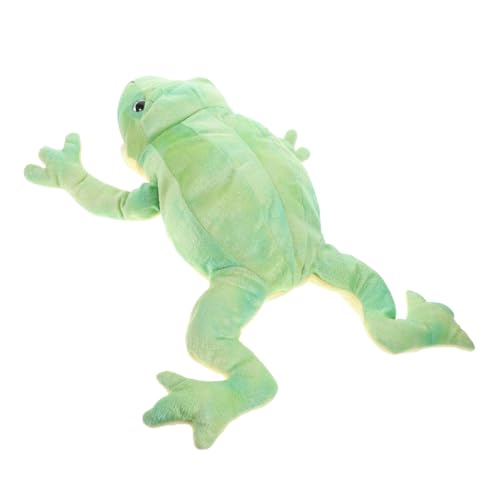 VANZACK Niedliche Frosch Handpuppe aus Weichem Plüsch Interaktives Kinderspielzeug Kreativität Feinmotorik und Kommunikation für Kleinkinder und Fantasievolles Rollenspiel VANZACK Niedliche Frosch Handpuppe aus Weichem Plüsch Interaktives Kinderspielzeug Kreativität Feinmotorik und Kommunikation für Kleinkinder und Fantasievolles Rollenspiel von VANZACK