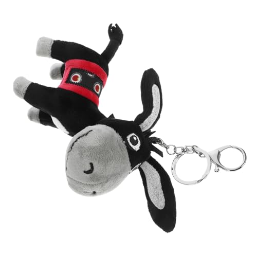 VANZACK Niedlicher Plüsch-Esel-schlüsselanhänger Schulranzen- Tierdekor Pp-baumwollspielzeug Für Jungen Und Mädchen VANZACK Niedlicher Plüsch-Esel-schlüsselanhänger Schulranzen- Tierdekor Pp-baumwollspielzeug Für Jungen Und Mädchen von VANZACK