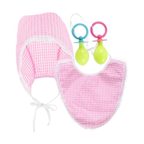 VANZACK Novelty Kostüm Erwachsene mit Großer Lustiger Bib und Mütze Vielseitiges Cosplay Zubehör für Halloween Motto Partys und Karneval Unisex Prop Accessoire VANZACK Novelty Kostüm Erwachsene mit Großer Lustiger Bib und Mütze Vielseitiges Cosplay Zubehör für Halloween Motto Partys und Karneval Unisex Prop Accessoire von VANZACK
