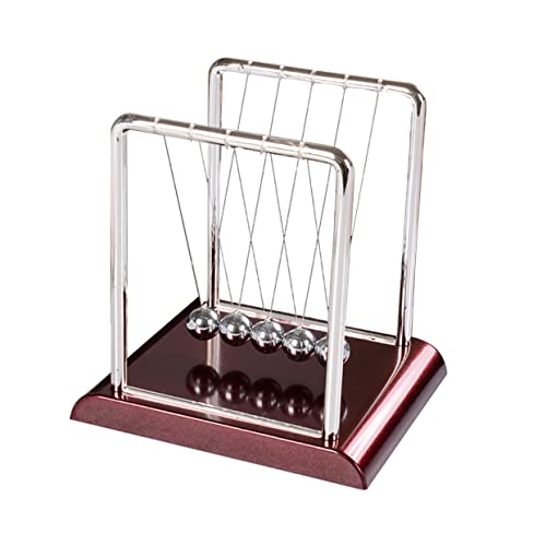 VANZACK Pendelkugel Sockel Newtonsche Pendelkugel für Schreibtisch Dekoration Kreative Büro Gadgets und Geschenkideen Physik Demonstration VANZACK Pendelkugel Sockel Newtonsche Pendelkugel für Schreibtisch Dekoration Kreative Büro Gadgets und Geschenkideen Physik Demonstration von VANZACK