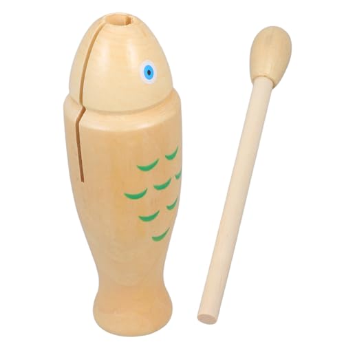 VANZACK Percussion Holz Guiro Fischform Percussion Instrument Klarer Fördert und Auditive Entwicklung Kleines Platzsparendes Musikinstrument für Kleinkinder und Frühe Musikausbildung VANZACK Percussion Holz Guiro Fischform Percussion Instrument Klarer Fördert und Auditive Entwicklung Kleines Platzsparendes Musikinstrument für Kleinkinder und Frühe Musikausbildung von VANZACK