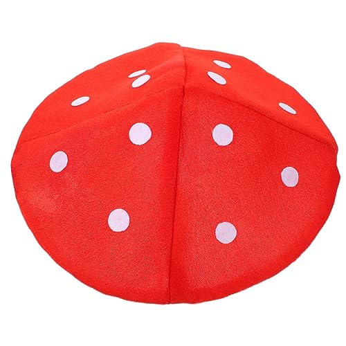 VANZACK Pilzhut Party Headgear Cartoon Kostüm Geburtstagsmütze Fliegenpilz Hut für Karneval Festival und Halloween Rote Niedliche Kopfbedeckung für Kinderpartys und Kostümspaß VANZACK Pilzhut Party Headgear Cartoon Kostüm Geburtstagsmütze Fliegenpilz Hut für Karneval Festival und Halloween Rote Niedliche Kopfbedeckung für Kinderpartys und Kostümspaß von VANZACK
