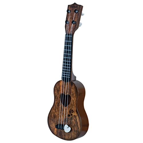 VANZACK Plastik Ukulele für Musikalisches Lerninstrument zur Frühen Bildung Sicheres und Realistisches Design für Kleine Musiker Farben Zufällig von VANZACK