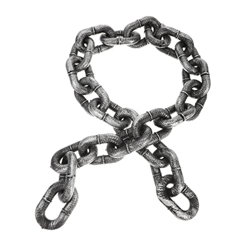 VANZACK Plastikkette Für Halloween Dekoration Lange Gefälschte Kette Antikem Für Kreative Halloween Partys Und Kostümdesigns Requisite Für Gruseldeko Und Cosplay von VANZACK