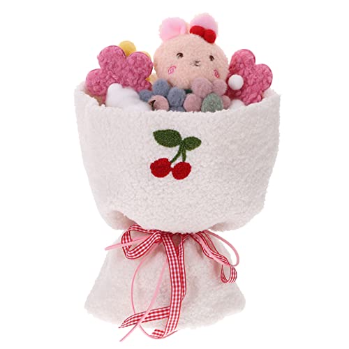 VANZACK Plüsch Blumenstrauß Für Kreatives Geburtstagsgeschenk Gefüllte Spielzeugblumen Aus Weichem Material Mit Niedlichem Hasenmotiv VANZACK Plüsch Blumenstrauß Für Kreatives Geburtstagsgeschenk Gefüllte Spielzeugblumen Aus Weichem Material Mit Niedlichem Hasenmotiv von VANZACK