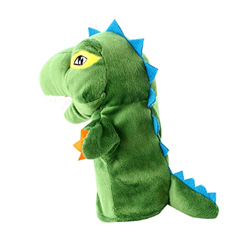 VANZACK Plüsch Handpuppe Dinosaurier Interaktives Für Kuscheltier Mit Beweglichem Eltern Junge Mädchen Für Rollenspiele Und Kreative Aktivitäten von VANZACK