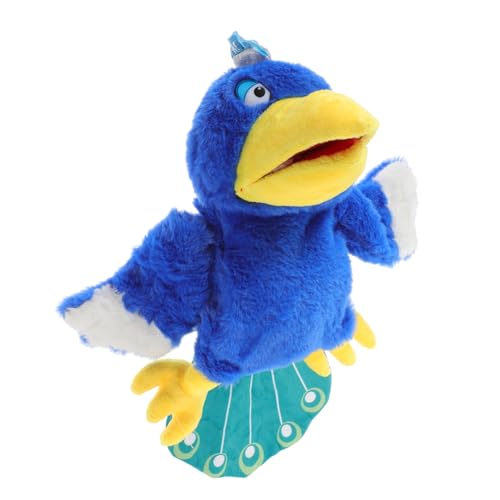 VANZACK Plüsch Handpuppe Pfau Interaktives Kuscheltier aus Weichem Plüsch Kindgerechte Erzählpuppe für Kindergarten Zuhause und Pädagogische Lernzentren Waschbar Langlebig und Leicht VANZACK Plüsch Handpuppe Pfau Interaktives Kuscheltier aus Weichem Plüsch Kindgerechte Erzählpuppe für Kindergarten Zuhause und Pädagogische Lernzentren Waschbar Langlebig und Leicht von VANZACK