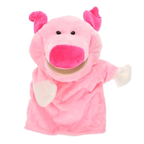 VANZACK Plüsch Handpuppe Schwein für Pädagogisches Tier Weiches Stofftier zum Geschichtenerzählen Interaktives Puppenspielzeug für Kleinkinder und Vorschulkinder Motorische und VANZACK Plüsch Handpuppe Schwein für Pädagogisches Tier Weiches Stofftier zum Geschichtenerzählen Interaktives Puppenspielzeug für Kleinkinder und Vorschulkinder Motorische und von VANZACK