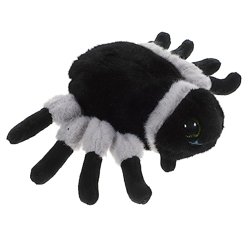 VANZACK Plüsch Spinne Deko Süßes Kuscheltier Für Halloween Schwarze Spinne Als Sofa Halloween Feste Und Grusel Events Und Gemütlich von VANZACK