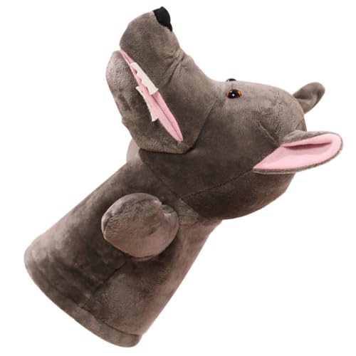 VANZACK Plüsch Wolf Handpuppe Interaktives Geschichtenerzählen Tierisches Handspielzeug für Kreative Spielaktivitäten für Früherziehung VANZACK Plüsch Wolf Handpuppe Interaktives Geschichtenerzählen Tierisches Handspielzeug für Kreative Spielaktivitäten für Früherziehung von VANZACK