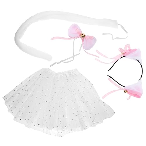 VANZACK Plüschiges Katzenohren Haarband mit Schleife und Glöckchen Teiliges Cosplay Haarschmuck für Damen Party Kostüm und Fotozubehör Kreatives Bequemes und Einzigartiges Haar Accessoire VANZACK Plüschiges Katzenohren Haarband mit Schleife und Glöckchen Teiliges Cosplay Haarschmuck für Damen Party Kostüm und Fotozubehör Kreatives Bequemes und Einzigartiges Haar Accessoire von VANZACK