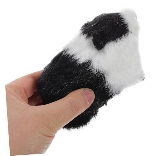 VANZACK Plüschtier Meerschweinchen Kuscheliges Realistisches Stofftier Lernspielzeug für Pädagogisches Kognitives Tiermodell Flauschige Hamsterfigur Pädagogisches von VANZACK