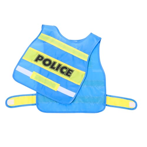 VANZACK Polizeiweste Für Cosplay Polizeikostüm Für Jungen Und Kostüm Für Karneval Halloween Und Rollenspiele Für Kleinkinder von VANZACK