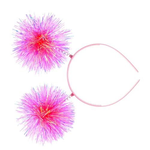 VANZACK Pom Pom Stirnband Für Frauen Glitzerndes Geburtstags Haarzubehör Mit Perfektes Party Accessoire Für Feiern Und Fotoshootings VANZACK Pom Pom Stirnband Für Frauen Glitzerndes Geburtstags Haarzubehör Mit Perfektes Party Accessoire Für Feiern Und Fotoshootings von VANZACK