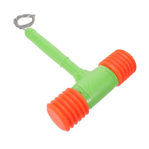 VANZACK Pounding Mallet Whacking Game Prop Kunststoff Hammer für Jungen Mädchen Präzises Schlagen Tragbares Unterhaltungstool für Familie und Party Orange von VANZACK