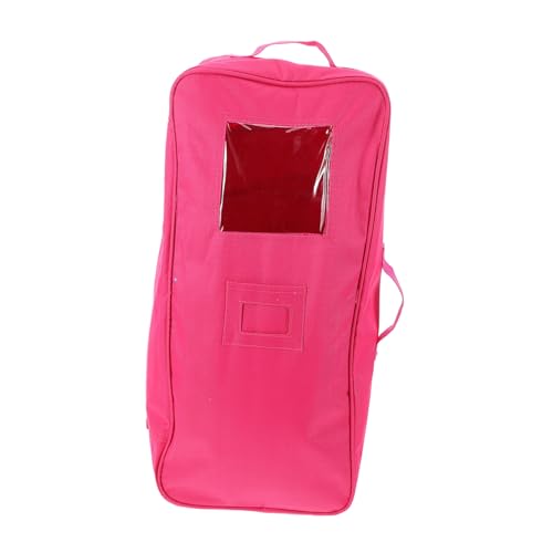 VANZACK Puppen Aufbewahrungstasche Tragbare Puppenzubehör Tasche Reisefreundliche Puppenaccessoires Tasche Kompakte Aufbewahrung für Puppen und Zubehör für Reisen und Outdoor Aktivitäten von VANZACK