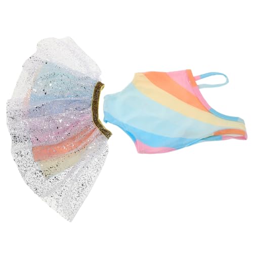 VANZACK Puppen Tutu Rock für Puppen Farbenfrohes Ballettkleid für Anziehspiele und Geburtstagsfeiern Fördert Kreativität und Feinmotorik VANZACK Puppen Tutu Rock für Puppen Farbenfrohes Ballettkleid für Anziehspiele und Geburtstagsfeiern Fördert Kreativität und Feinmotorik von VANZACK
