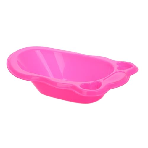 VANZACK Puppenhaus Badewanne aus Puppenhaus Badezimmer Zubehör Tragbares Badespielzeug für Leicht und Kompakt für Kreative Spiele von VANZACK