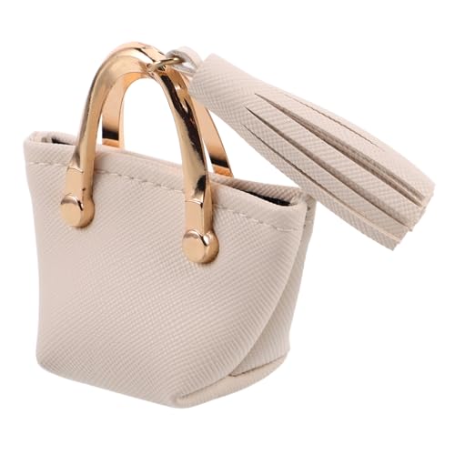 VANZACK Puppenhaus Handtasche Charmantes Zubehör Für Puppenhaus Dekoration Für Teenager Weiße VANZACK Puppenhaus Handtasche Charmantes Zubehör Für Puppenhaus Dekoration Für Teenager Weiße von VANZACK