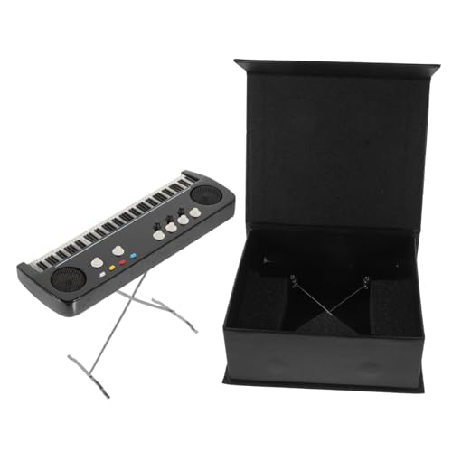 VANZACK Puppenhaus Mini Elektronische Orgel Modell Mit Schwarzer Aufbewahrungsbox Für Szenenlayout Requisite Puppenhaus Ornament Für Kreative Rollenspiele VANZACK Puppenhaus Mini Elektronische Orgel Modell Mit Schwarzer Aufbewahrungsbox Für Szenenlayout Requisite Puppenhaus Ornament Für Kreative Rollenspiele von VANZACK