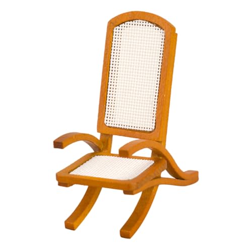 VANZACK Puppenhaus Möbel Retro Lounge Chair für Miniaturhaus Dekoration und Fotografie Requisiten Detailreiche Verarbeitung und Realistisches Design VANZACK Puppenhaus Möbel Retro Lounge Chair für Miniaturhaus Dekoration und Fotografie Requisiten Detailreiche Verarbeitung und Realistisches Design von VANZACK