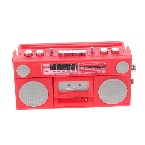 VANZACK Puppenhaus Zubehör DIY Accessoire Miniatur Recorder Dekoration für Wohnzimmer Bar Spielhaus Szenenlayout von VANZACK