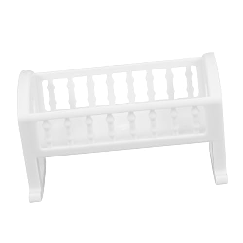 VANZACK Puppenkrippe Weiße Krippen Dekoration Puppenhaus Möbel Für Kinderzimmer Möbel Für Puppenhaus Für Kreative Rollenspiele Und Dekoration VANZACK Puppenkrippe Weiße Krippen Dekoration Puppenhaus Möbel Für Kinderzimmer Möbel Für Puppenhaus Für Kreative Rollenspiele Und Dekoration von VANZACK