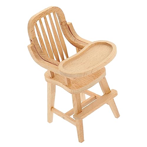 VANZACK Puppenmöbel Hochstuhl Mini Hausdekoration Für Puppenhäuser Und Kreative Rollenspiele VANZACK Puppenmöbel Hochstuhl Mini Hausdekoration Für Puppenhäuser Und Kreative Rollenspiele von VANZACK