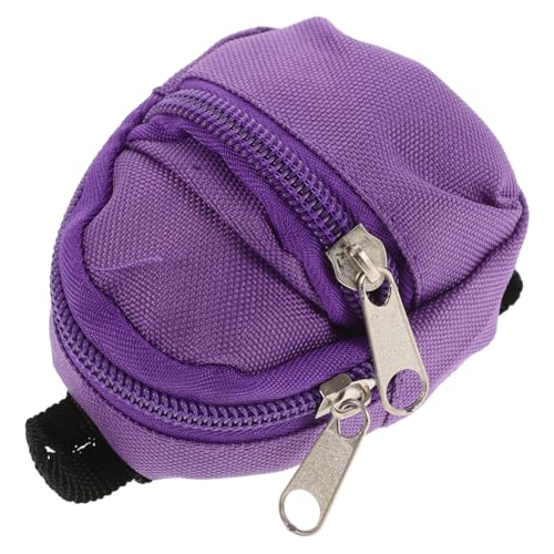 VANZACK Puppenrucksack für Puppen Langlebiges Stoffmaterial Dekoratives Mini Rucksackmodell für Miniaturhäuser und Kreative Spielwelten von VANZACK