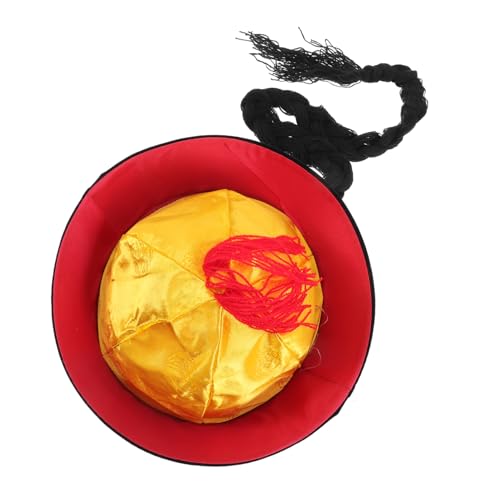 VANZACK Qing Baumwoll Hut mit Leichter Antiker Cosplay Hut Komfortabel und Bruchfest für Orientalische Opernaufführungen und Chinesische Kulturfans Party Requisit für Ab Jahren VANZACK Qing Baumwoll Hut mit Leichter Antiker Cosplay Hut Komfortabel und Bruchfest für Orientalische Opernaufführungen und Chinesische Kulturfans Party Requisit für Ab Jahren von VANZACK