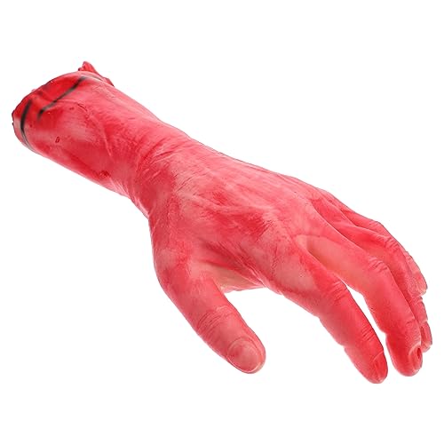 VANZACK Realistische Gebrochene Hand Halloween Requisite Gruselige Deko Für Halloween Partys Blutige Hand Für Schockierende Halloween Accessoires Dekorationen von VANZACK