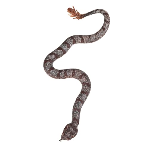 VANZACK Realistische Gummi-Schlange aus TPR-silikon Lebensecht und Flexibel Vogelabwehr für Garten Vielseitiges Schlangen-streichspielzeug für Halloween Aprilscherz und Gartendeko VANZACK Realistische Gummi-Schlange aus TPR-silikon Lebensecht und Flexibel Vogelabwehr für Garten Vielseitiges Schlangen-streichspielzeug für Halloween Aprilscherz und Gartendeko von VANZACK