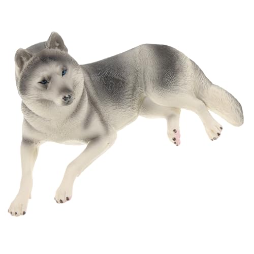 VANZACK Realistische Husky Figur Aus Kunststoff Simulierte Hundefigur Als Dekoration Plastikmodell Für Sammler Und Haustierfreunde VANZACK Realistische Husky Figur Aus Kunststoff Simulierte Hundefigur Als Dekoration Plastikmodell Für Sammler Und Haustierfreunde von VANZACK