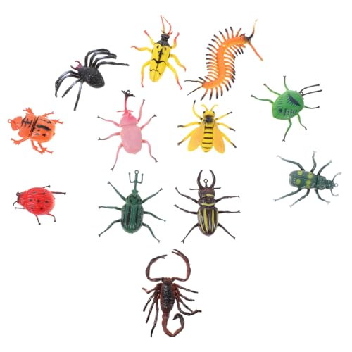 VANZACK Realistische Insektenmodelle aus Langlebigem PVC Lebendige Figuren für Biologische Bildung Mikro landschaftsdekoration Pädagogisches für Sammler von VANZACK