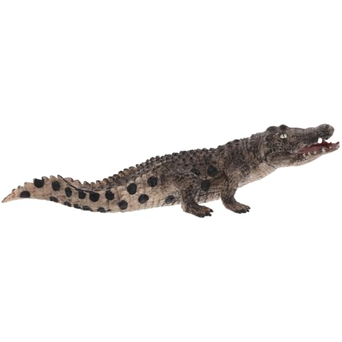 VANZACK Realistische Krokodilfigur Für Alligator Mit Beweglichem Actionfigur Für Pädagogisches Und Sammeln Für Jungen Und Wildtierwelt Aligator von VANZACK