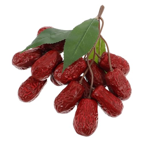 VANZACK Gefälschte Rote Dattel Realistische Dattel Künstliches Gefälschtes Fruchtmodell Lebensmittelmodell Jujube-modellanzeige Künstliche Rote Simulationsjujube Jujube Simulation VANZACK Gefälschte Rote Dattel Realistische Dattel Künstliches Gefälschtes Fruchtmodell Lebensmittelmodell Jujube-modellanzeige Künstliche Rote Simulationsjujube Jujube Simulation von VANZACK