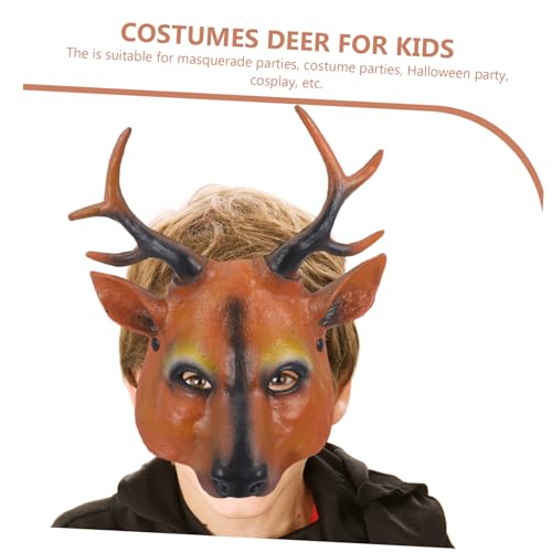 VANZACK Realistische Maske Halloween Cosplay Maske Party Accessoire Tier Kostüm Requisit Karneval Foto Requisite von VANZACK