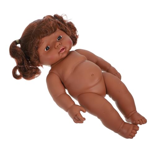 VANZACK Realistische Neugeborene Mädchen Puppe Bewegliche Gelenke Weicher Vollkunststoffkörper Lebensecht Aussehende Babypuppe mit Kleidung Kreative Simulation für Sammeln von VANZACK
