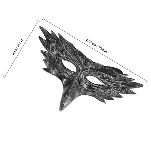 VANZACK Realistische Silberne Greifvogel maske Halloween Karneval Cosplay Masquerade Party Leicht Atmungsaktiv Tiergesicht Requisite Für Faschingsfeiern Kostümveranstaltungen VANZACK Realistische Silberne Greifvogel maske Halloween Karneval Cosplay Masquerade Party Leicht Atmungsaktiv Tiergesicht Requisite Für Faschingsfeiern Kostümveranstaltungen von VANZACK