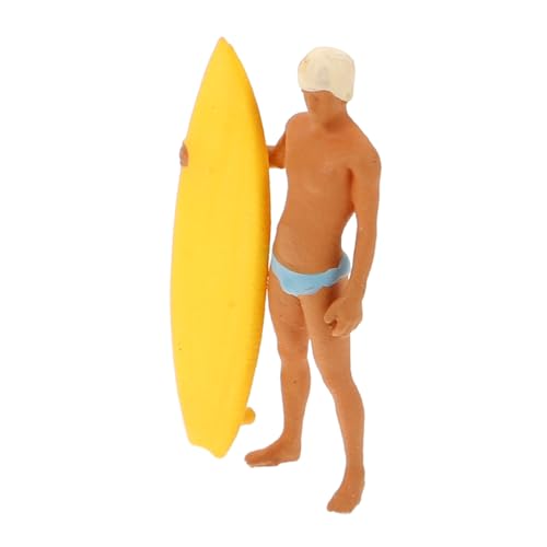 VANZACK Realistische Strandfigur Für Kreative Mikro Landschaftsbau Projekte Für Sandkasten Und Puppenhaus Dekoration Kleine Leutefiguren von VANZACK