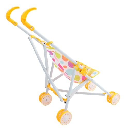 VANZACK Realistischer Puppenwagen Toy Stroller mit Weichem Griff und Leichtgängigen Rädern für Rollenspiele und Kreatives Geeignet für Ab Jahren Fördert Soziale Entwicklung VANZACK Realistischer Puppenwagen Toy Stroller mit Weichem Griff und Leichtgängigen Rädern für Rollenspiele und Kreatives Geeignet für Ab Jahren Fördert Soziale Entwicklung von VANZACK
