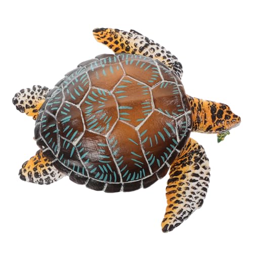 VANZACK Realistisches Meeresschildkrötenmodell PVC Dekofigur für Aquarium Teich Terrarium Detailgetreue Schildkrötenfigur mit Glatter Oberfläche Sicheres Kinderspielzeug VANZACK Realistisches Meeresschildkrötenmodell PVC Dekofigur für Aquarium Teich Terrarium Detailgetreue Schildkrötenfigur mit Glatter Oberfläche Sicheres Kinderspielzeug von VANZACK
