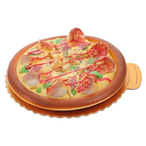 VANZACK Realistisches Pizza Modell Aus Gefälschtes Essen Für Spielküche Fotografie Requisite Und Party Dekoration Für Hochzeiten Und Geburtstagsfeiern VANZACK Realistisches Pizza Modell Aus Gefälschtes Essen Für Spielküche Fotografie Requisite Und Party Dekoration Für Hochzeiten Und Geburtstagsfeiern von VANZACK