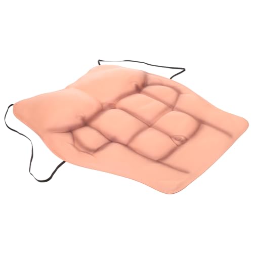 VANZACK Realistisches Silikon Brustmuskel Kostüm Zubehör für Cosplay Halloween Verkleidung für Kostümpartys Prank Fotorequisiten Flexible Bequeme Trageweise VANZACK Realistisches Silikon Brustmuskel Kostüm Zubehör für Cosplay Halloween Verkleidung für Kostümpartys Prank Fotorequisiten Flexible Bequeme Trageweise von VANZACK